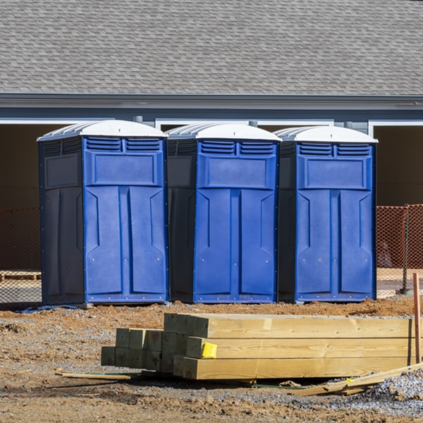 how do i determine the correct number of portable toilets necessary for my event in Bonfield